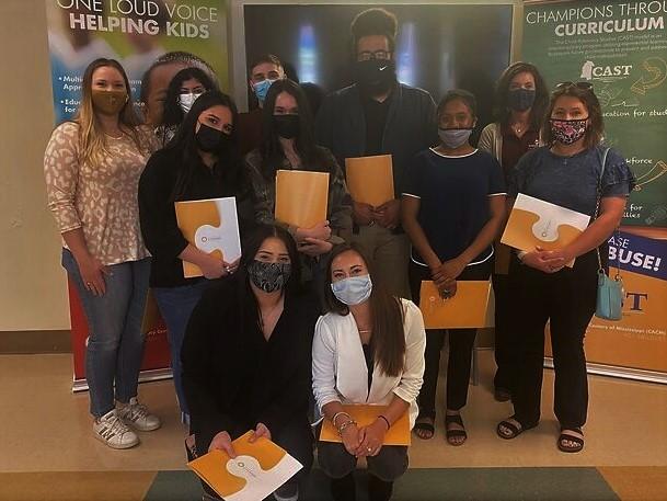 Spring 2021 Field Practicum Students who Visited the Child Advocacy Training Institute